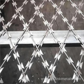 Flat concertina razor wire